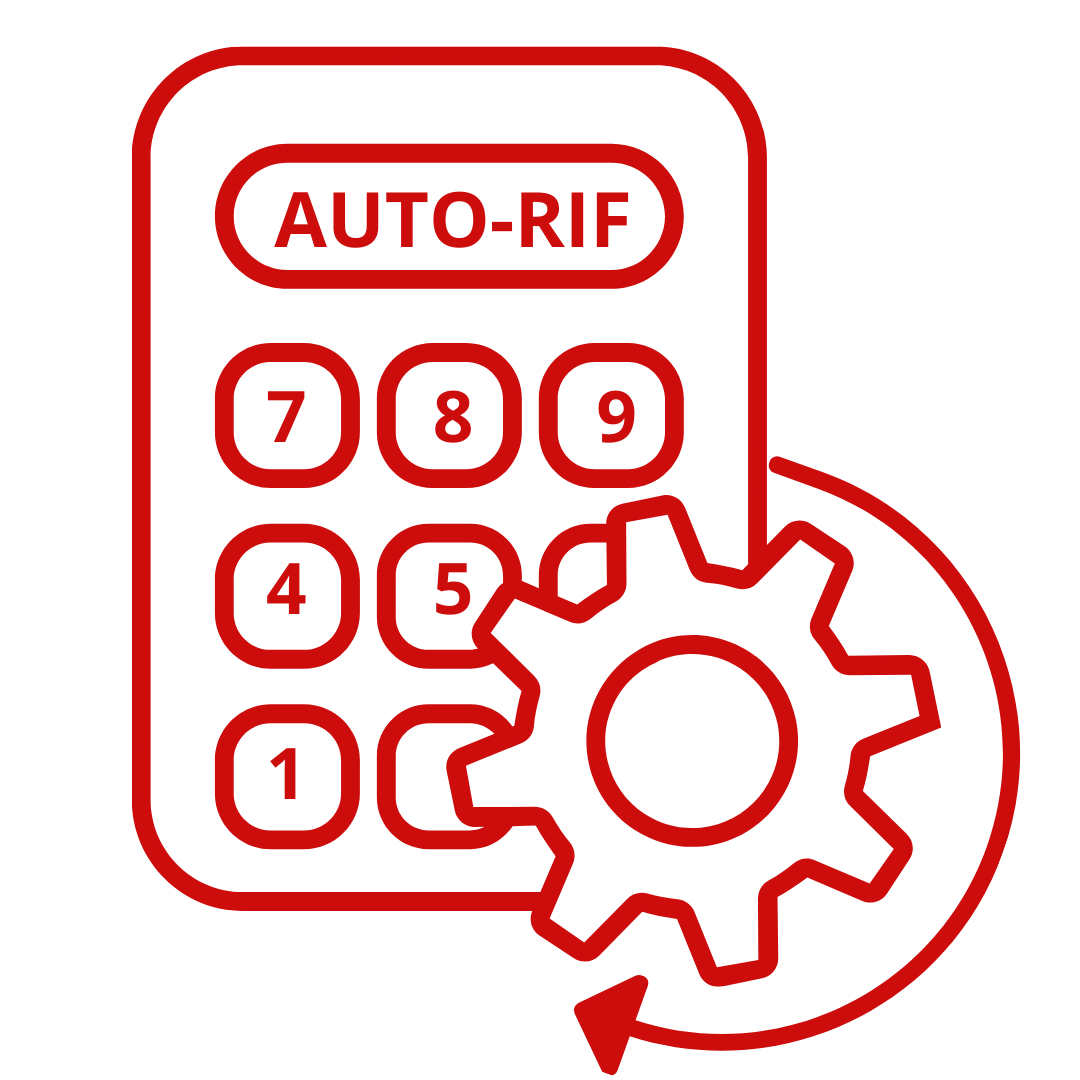 Icono AutoRif rojo